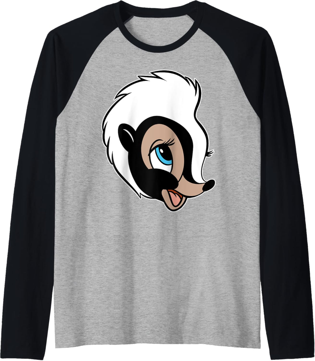 Disney Bambi-Blume mit grossem Gesicht Raglan