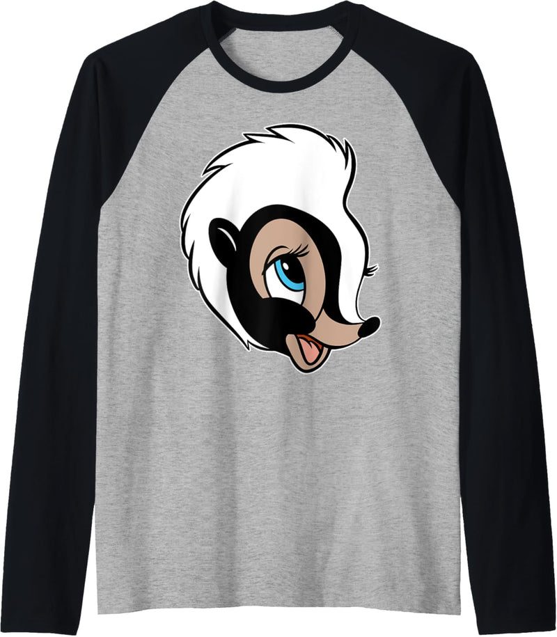 Disney Bambi-Blume mit grossem Gesicht Raglan