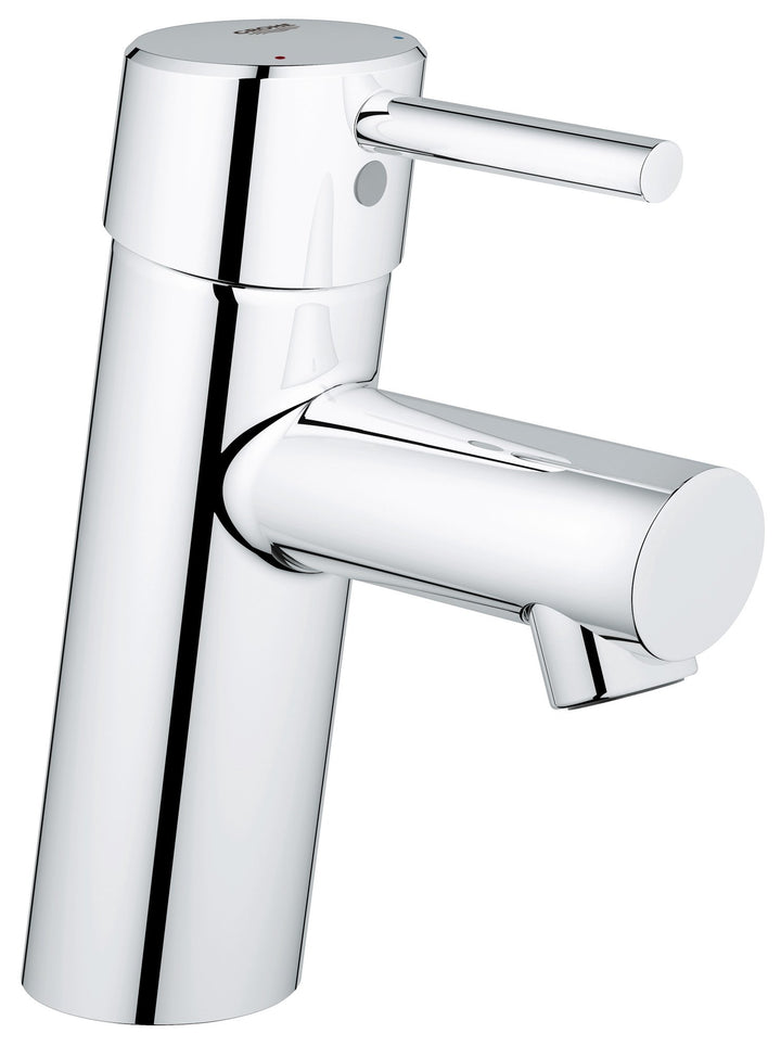 GROHE Concetto | Badarmatur - Waschtischarmatur | glatter Körper, reduzierter Wasserverbrauch | 3224