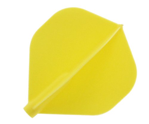 Cosmo Darts Fit Flight - 6 Pack Standard Dart Flight Gelb, Gelb