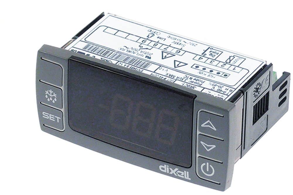 DIXELL Elektronikregler XR02CX-5N0C1 71x29 mm 230 V Relais: NO-20A(8) Eingang: für Horeca-Select, Me