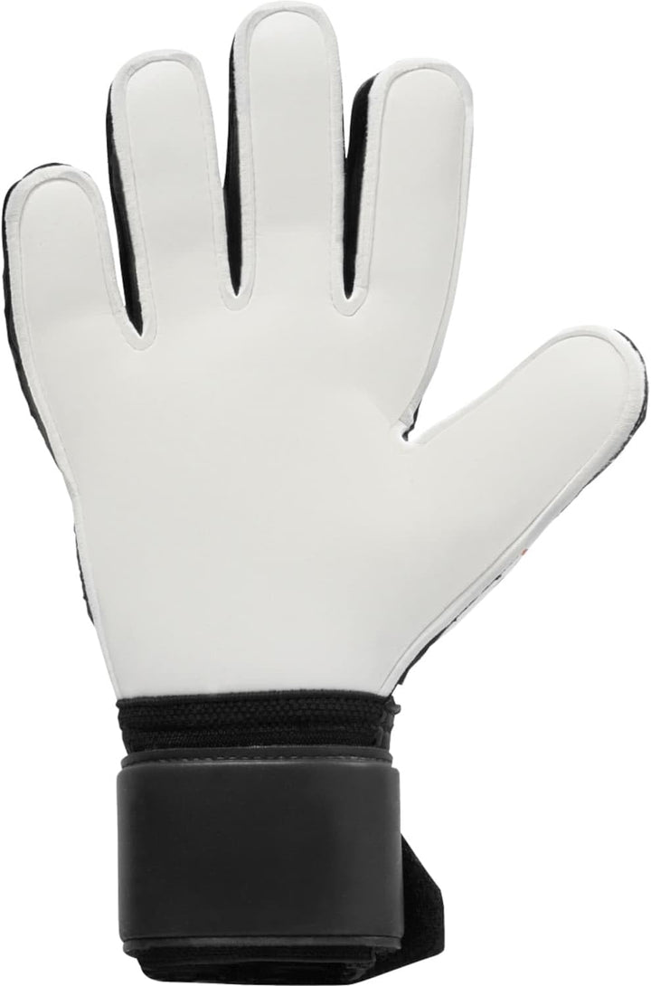 uhlsport Unisex Jugend Powerline Supersoft Fussball Torwarthandschuhe 7 schwarz/rot/weiss, 7 schwarz