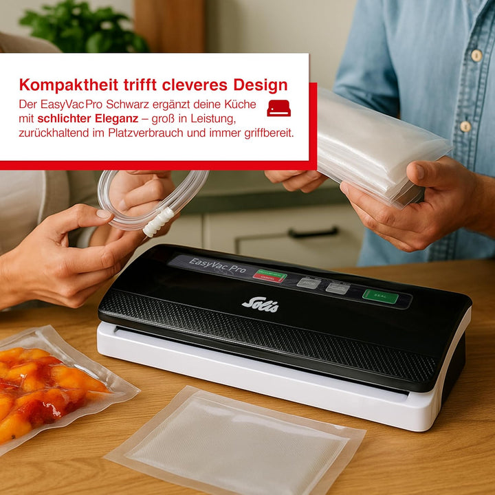 Solis Vac Pro 569 Vakuumiergerät - Folienschweissgerät für Lebensmittel - Vakumierergerät für trocke