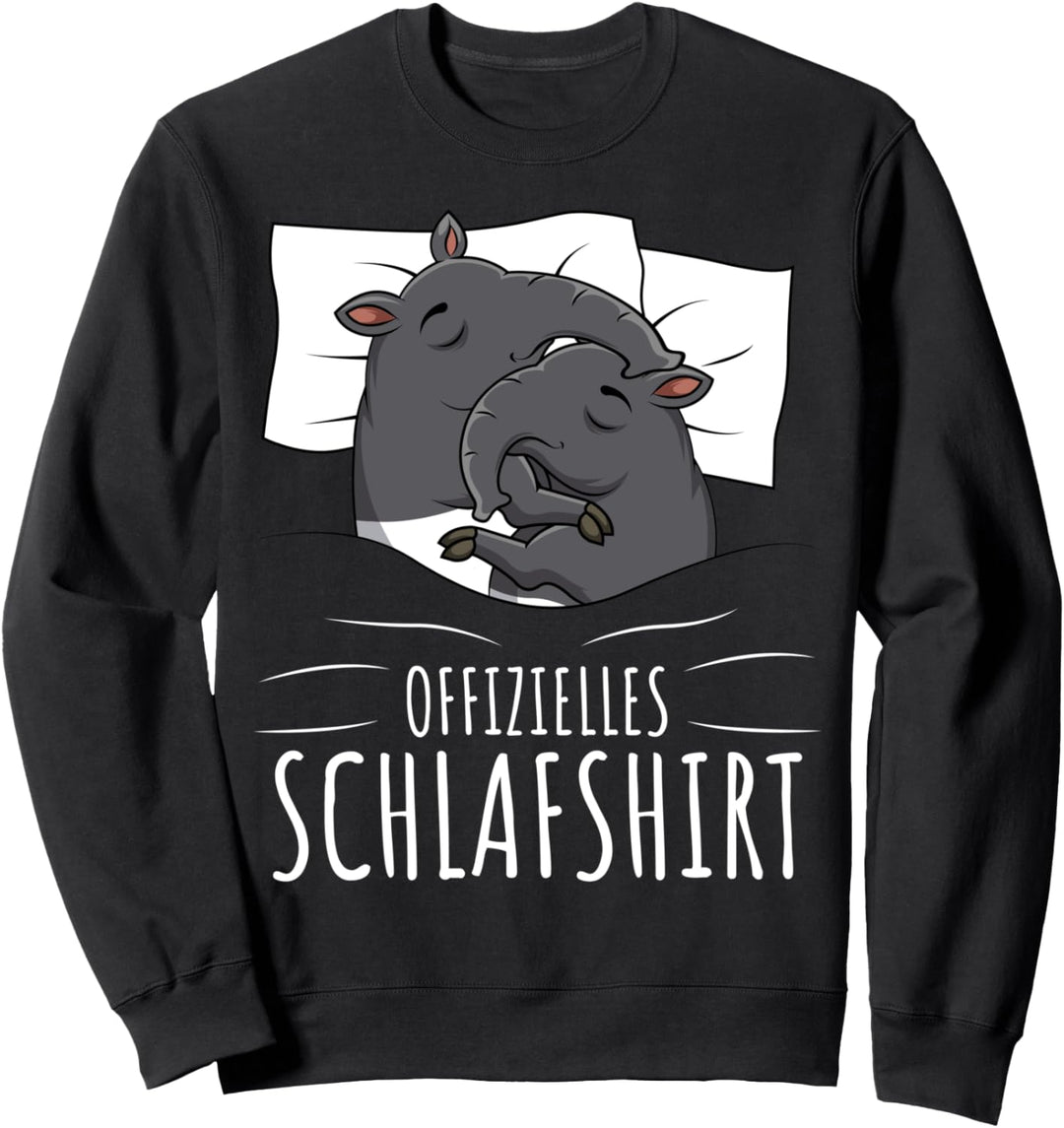 Offizielles Schlafshirt Tapir Sweatshirt
