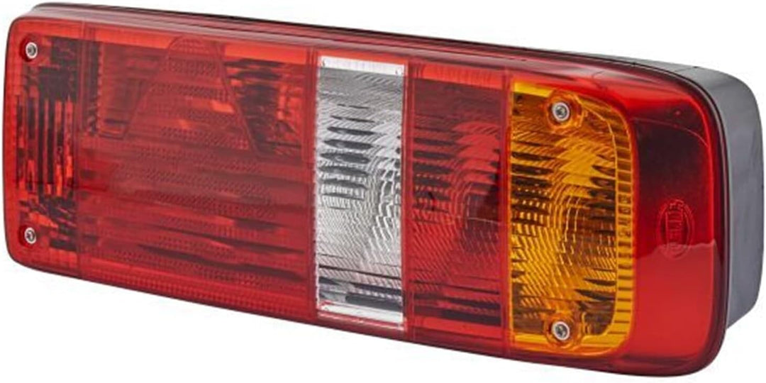 HELLA - Heckleuchte - EasyConn I - Glühlampe - 24V - Anbau/geschraubt - Lichtscheibenfarbe: mehrfarb