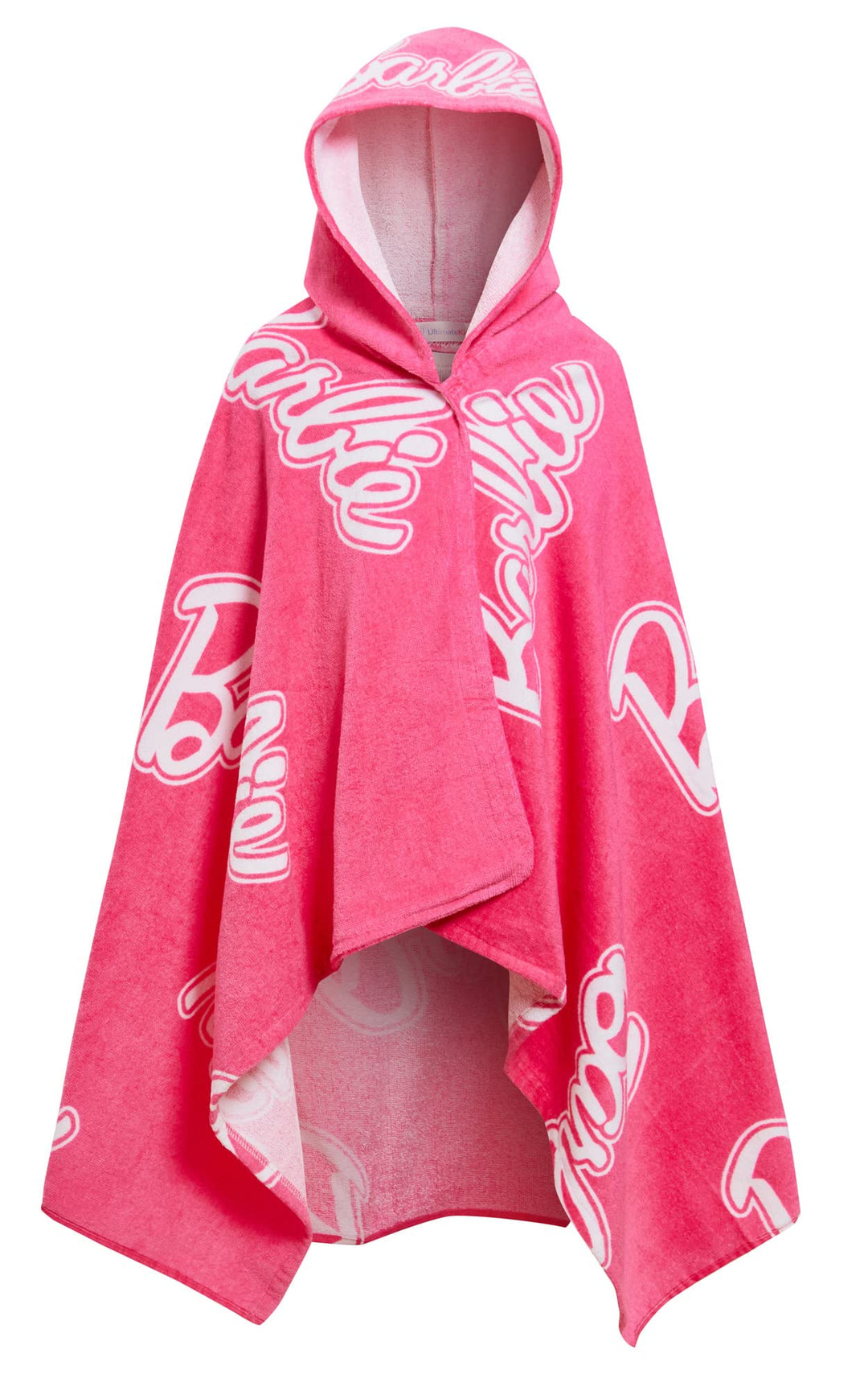 Barbie Mädchen Kapuzenhandtuch 100% Baumwolle Poncho gross Strandtuch Badetuch Schwimmen Wrap Changi