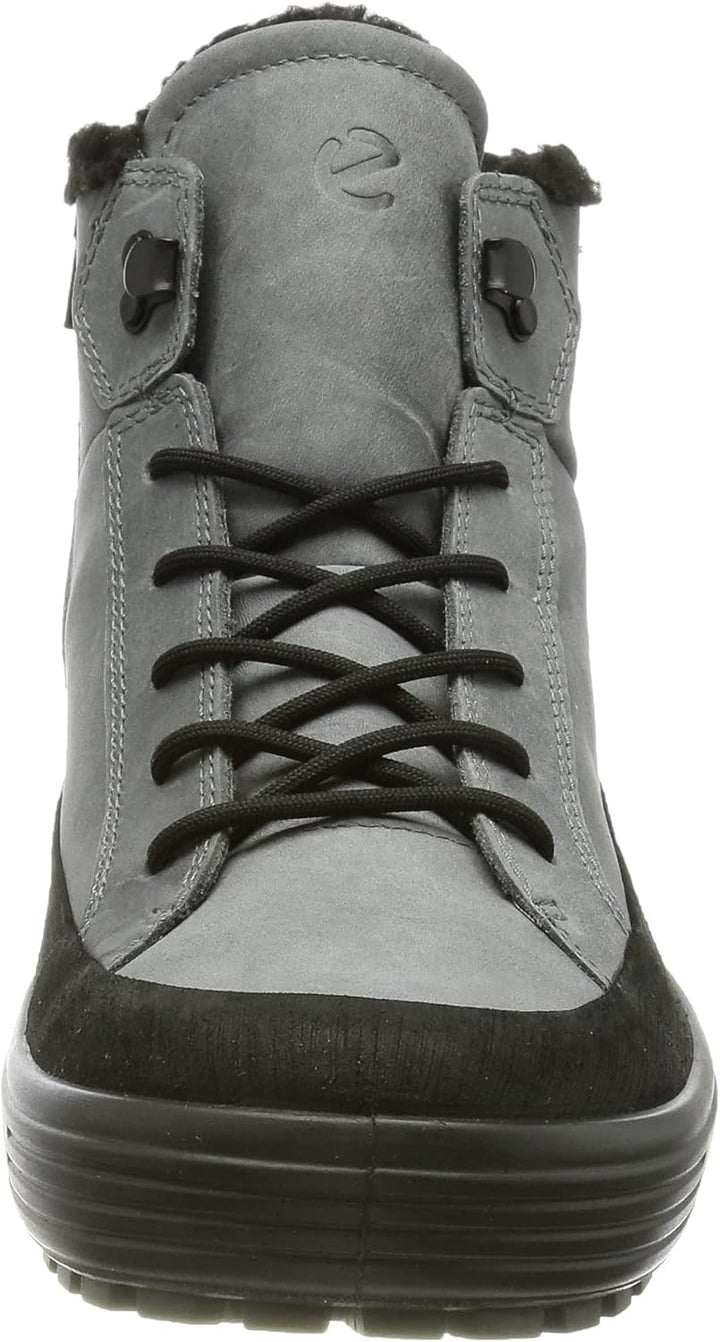 ECCO Herren Soft 7 Tred Winterstiefel, Gore-tex, WasserdichtWanderstiefel 41 EU Black Titanium, 41 E