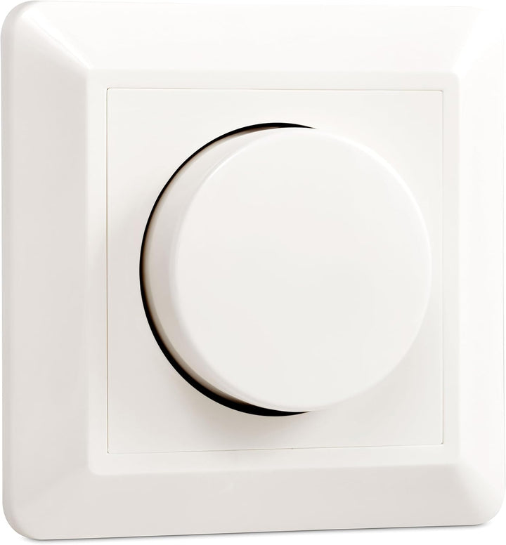 2x greenandco® gc-350 Unterputz LED und Halogen Dimmer 1-350 Watt, für Wechselschaltungen geeignet,