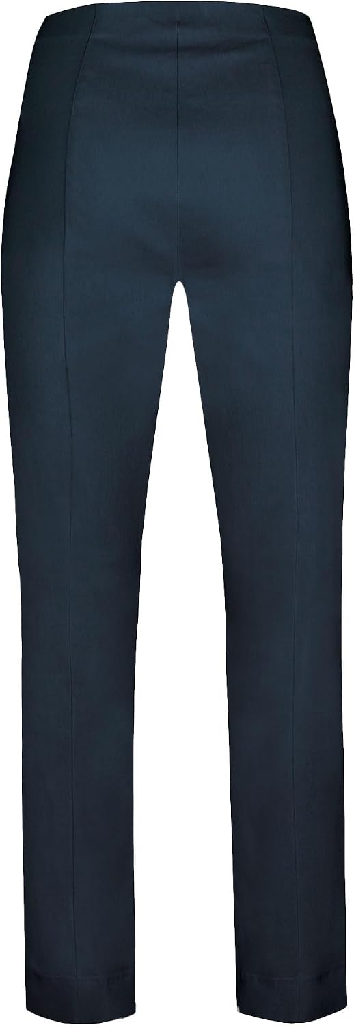 Robell Style Marie - Stoffhose Damen high Waist - Damenhose Power Stretch - Bengaline Stoff Hose mit