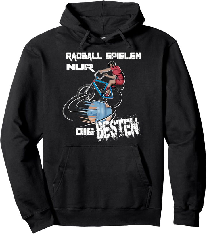 Fahrrad Radballer Radballspieler Radsport Sportler Geschenk Pullover Hoodie