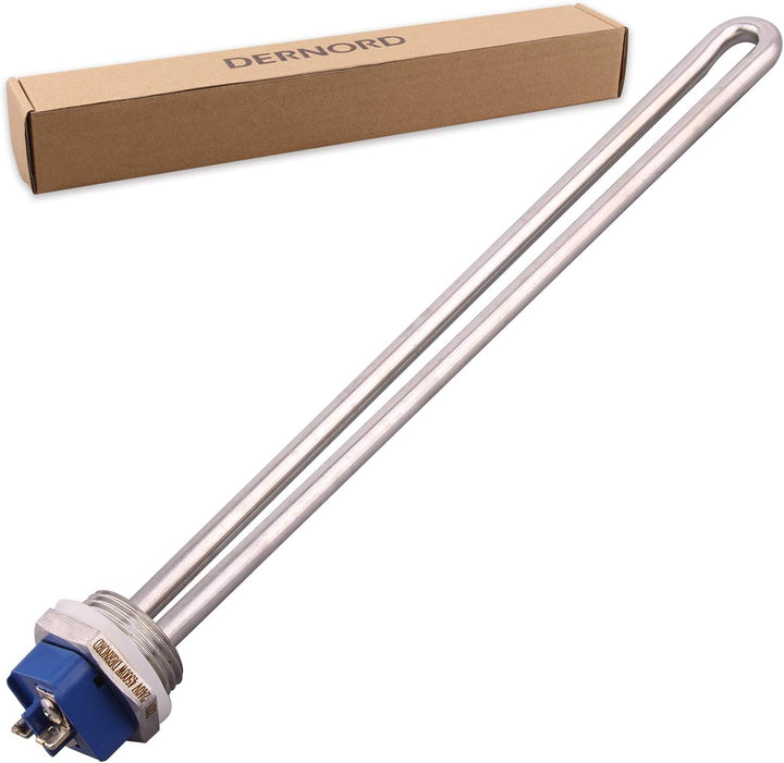 DERNORD 240v 4500w Heizelement Edelstahl Heizung Ersatzteil 1 Zoll BSP Gewinde
