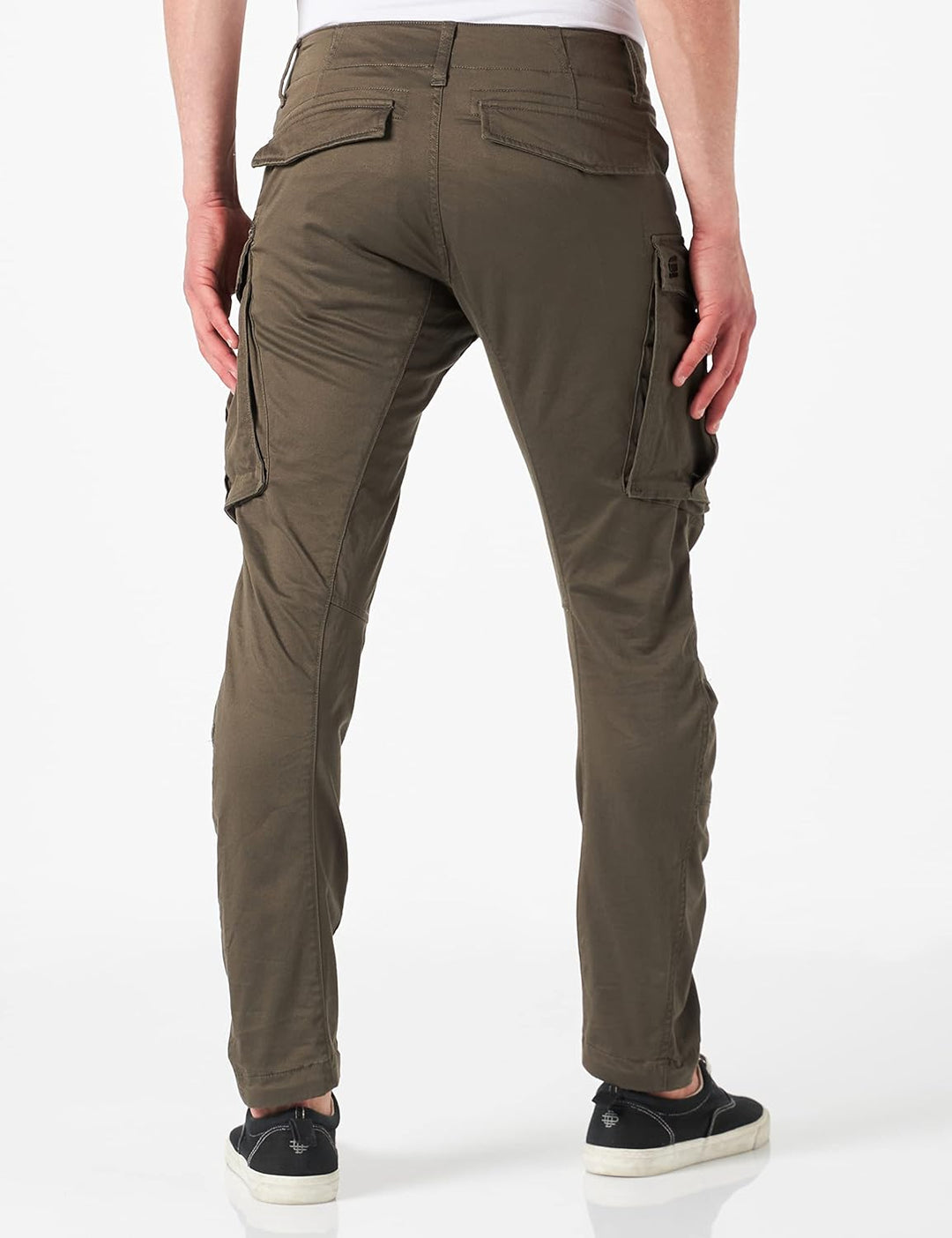 G-STAR Herren Rovic Zip 3D Regular Tapered Pants 24W / 28L Grau (Gs Grey D02190-5126-1260), 24W / 28