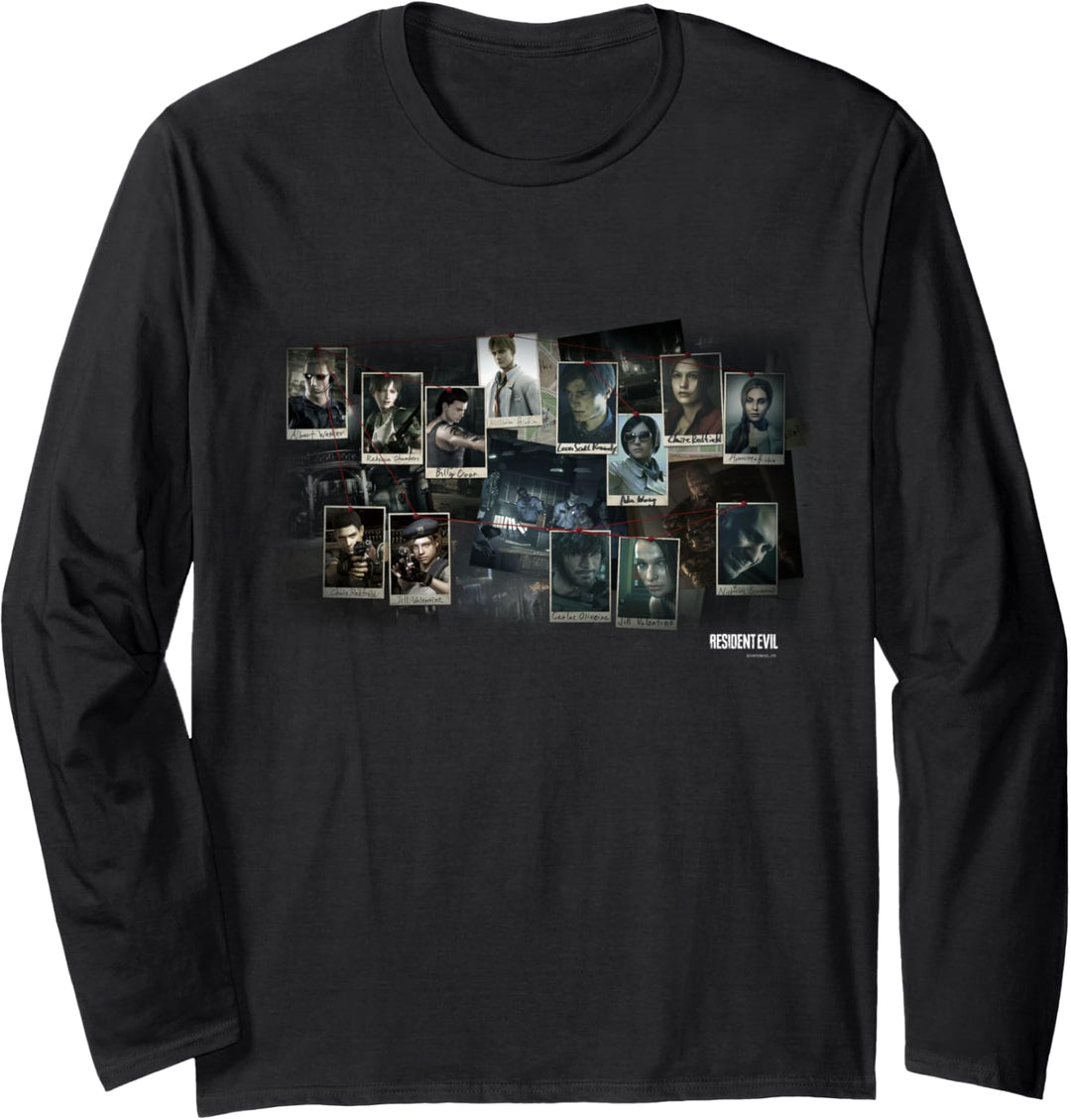 RESIDENT EVIL 1,2,3 Langarmshirt