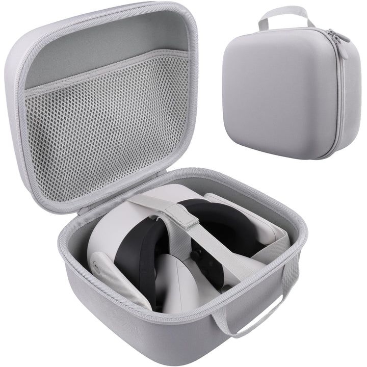 co2CREA Hart Reise Schutz Hülle Etui Tasche für Quest 3S All-in-one VR Gaming Headset (Nur Hülle, VR
