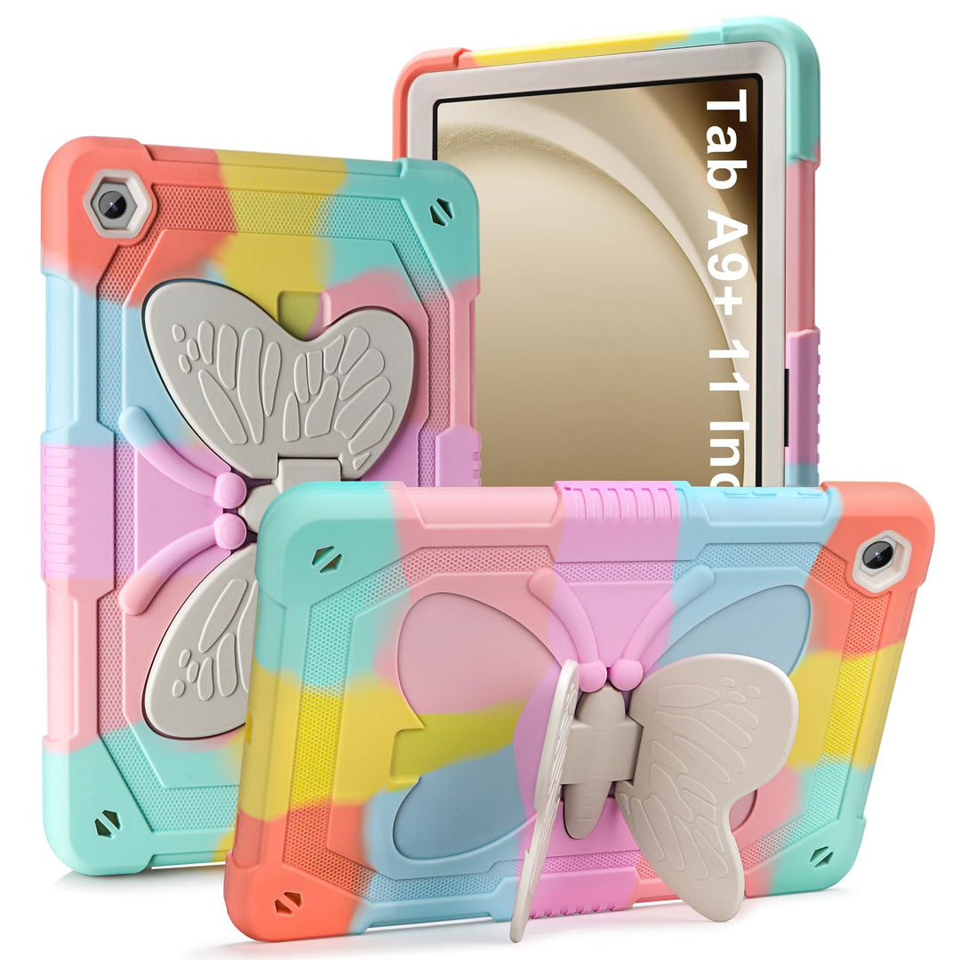 VOFOLEN Hülle für Samsung Galaxy Tab A9 Plus 11 Zoll 2023（SM-X210/X216/X218 mit Stifthalter Schmette