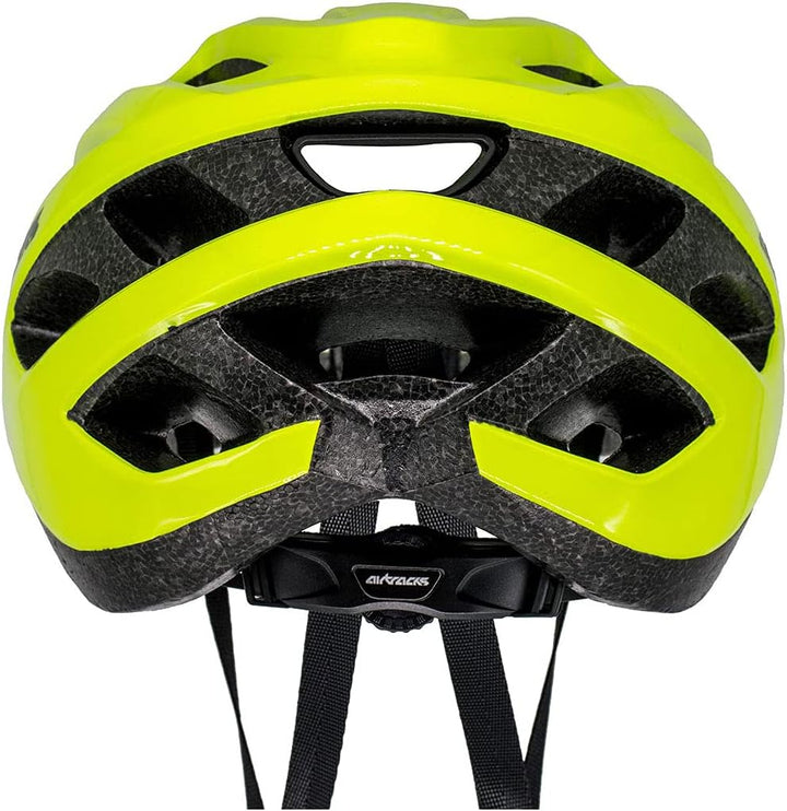 Airtracks Fahrradhelm für Damen und Herren Star K-60 - Allround Radhelm - Visier - Leichter EPS-Körp