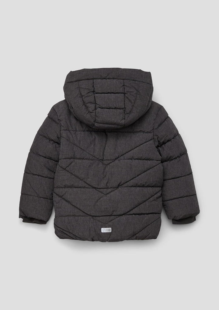 s.Oliver Jungen Outdoor Jacke 104 Grau, 104 Grau