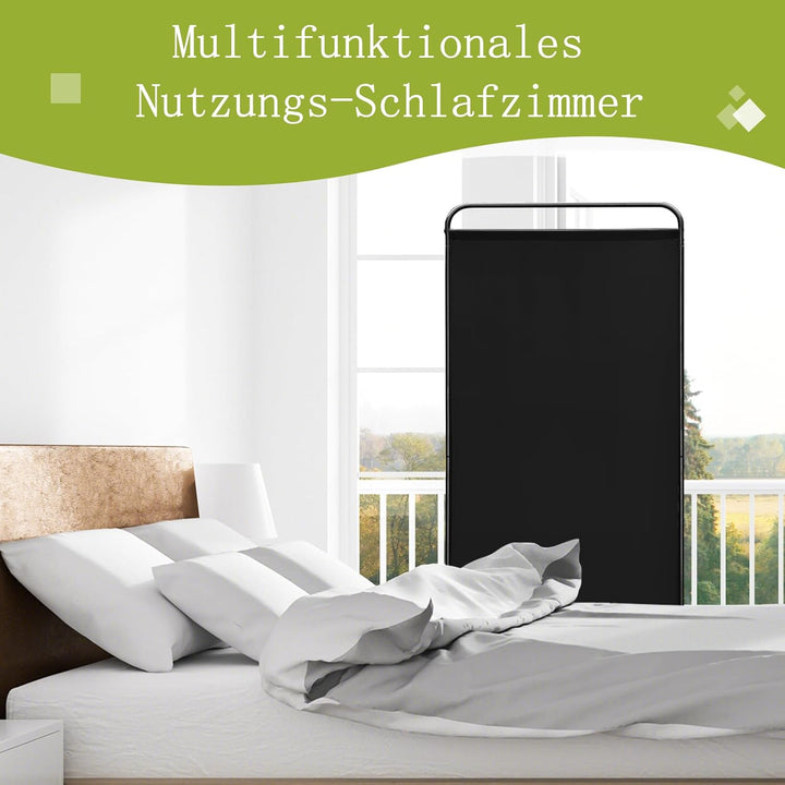 Angel Living Paravent 1 Teilig Klappbar Raumteiler Freistehend Sichtschutzwand Raumteiler Stellwand