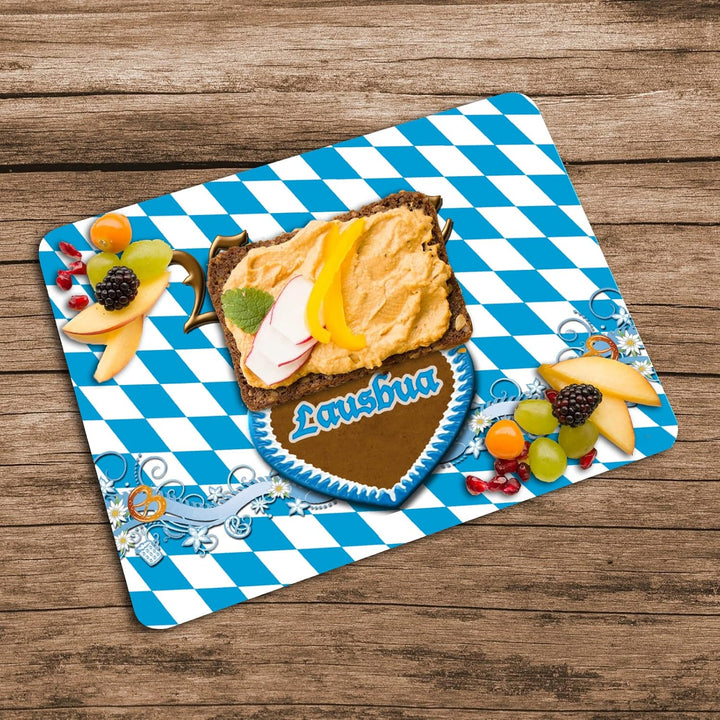Vesperbrettchen mit Name/Frühstücksbrettchen Brotzeitbrettchen Schneidebrettchen mit Motiv und Perso