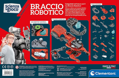 Clementoni - Wissenschaft Robotics Mechanischer Roboter, Armreifung für Kinder, Robotik, Wissenschaf