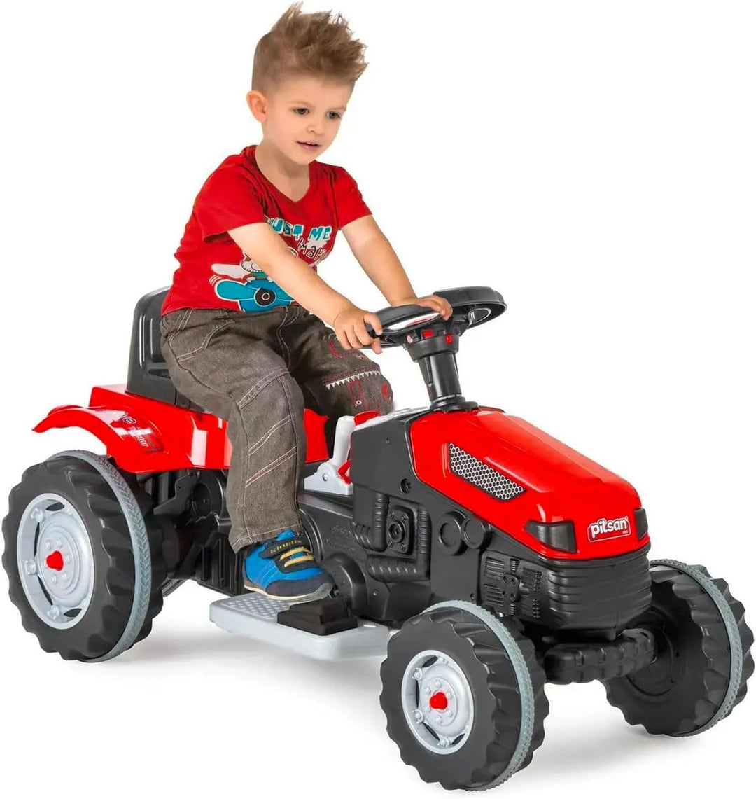 Pilsan "Rutscher Pedal Active Traktor (rot), Rot