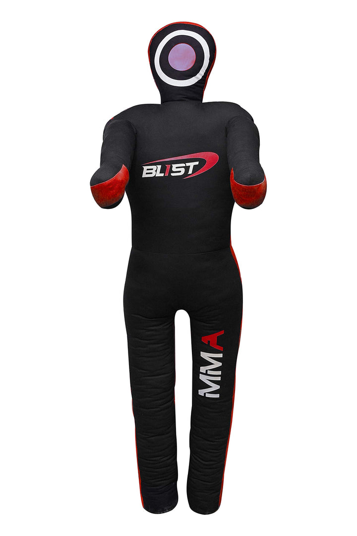Blist Schaufensterpuppe, Judo, Boxen, JJJ, Stehend auf Leinwand (leer) schwarz / rot 47" (Inches) ki