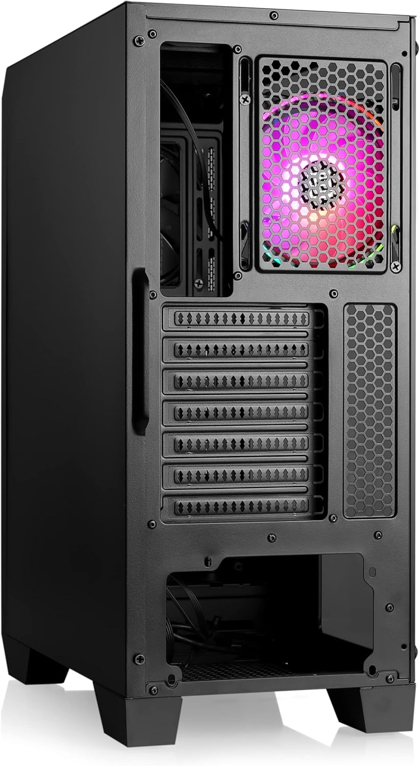 Gaming PC-Gehäuse Helios 250X - Midi-Tower, RGB Beleuchtung (inkl. Steuerung), Glas-Seitenteil, vorm