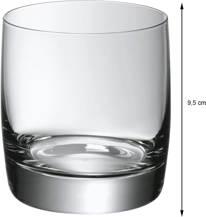 WMF Easy Plus Gin Gläser Set 6-teilig, Tumbler Glas 300 ml, Whisky Gläser, spülmaschinengeeignet, br