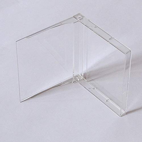 abc promedia MD MiniDisc Hüllen/Leerhüllen, für MiniDisc-Kassetten, transparent-hochklar (50 Stück)