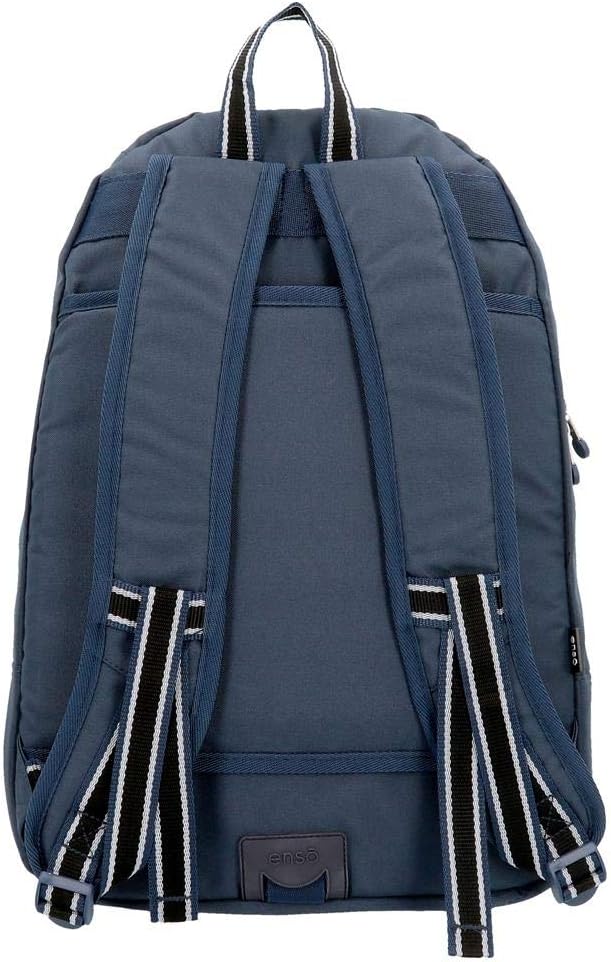 Enso Basic An Trolley anpassbarer Rucksack Blau 32x46x15 cms Polyester für 15,6"-Laptop 22.1L Blau A