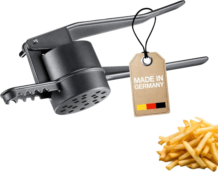 Westmark Pommespresse Black Edition – Churropresse, Kartoffelpresse mit Griffiger Spezialbeschichtun