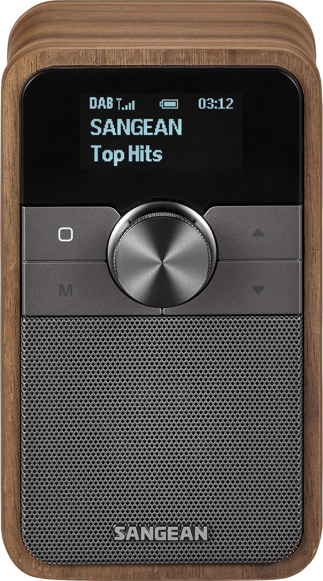 SANGEAN DDR-8 Tragbares DAB+ Radio mit Bluetooth 5.2, rotierendem OLED-Display, integriertem Akku, E