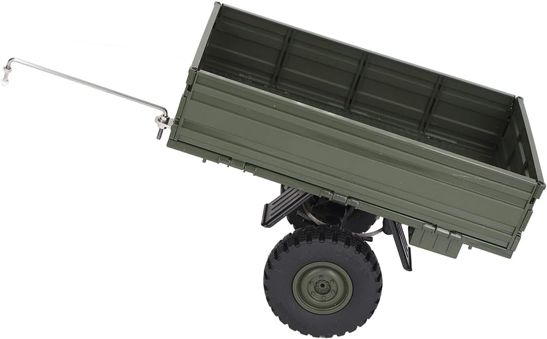 RC-Auto-Anhänger, Ferngesteuerte Frachtträger für P06 Unimog, Zubehör für RC-Autos, Grün, grün