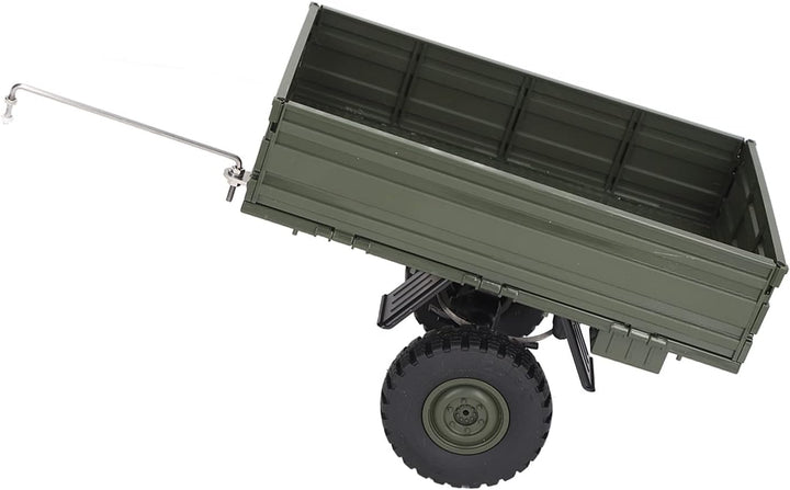 RC-Auto-Anhänger, Ferngesteuerte Frachtträger für P06 Unimog, Zubehör für RC-Autos, Grün, grün