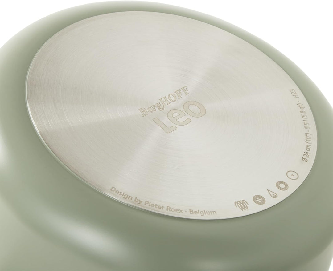 Berghoff Leo Balance grosser Kochtopf (24x11,5 cm) - Topf induktion - Suppentopf mit Deckel - Topf g