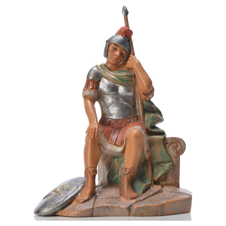 Holyart Sitzender römischer Soldat 12cm Fontanini
