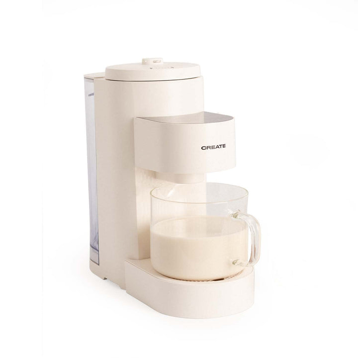 CREATE / VEGAN MILK MAKER / 1,5L Pflanzenmilchmaschine / WEISS/ Mandeln, Milkshake / 6 Automatikprog