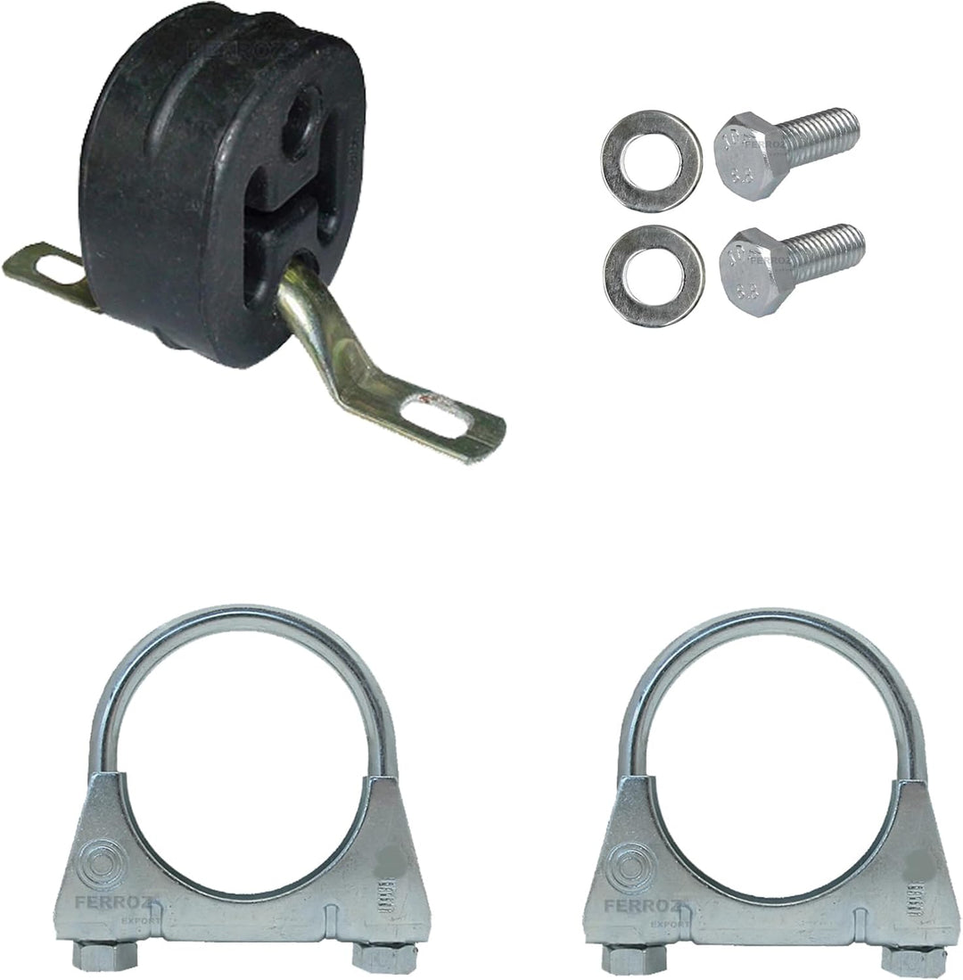 Ferroz Export Ersatz für Auspuff Mittelschalldämpfer Audi A4 & Audi A4 Avant 1.6 & 1.9 TDI inkl. Anb