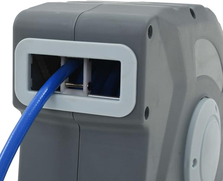 vidaXL Druckluftschlauch Aufroller Automatik Pneumatikschlauch Trommel Schlauchtrommel Schlauchaufro