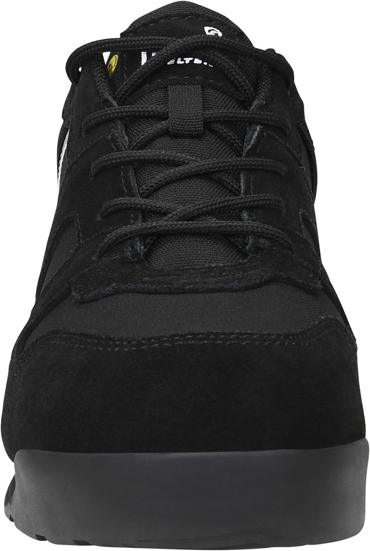 Jori Sicherheitsschuhe jo_Slim Black Low ESD S3, Damen und Herren, Leder/Textil, Stahlkappe, leicht,