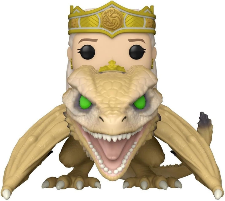 Funko POP! Rides Deluxe: House of The Dragon - Princess Rhaenyra Mit Syrax - Vinyl-Sammelfigur - Ges