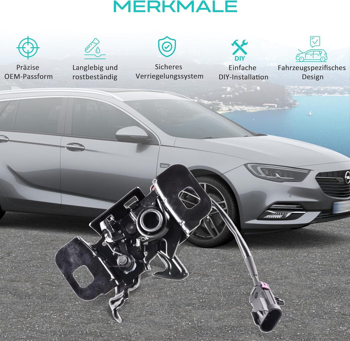 Motorhaubenschloss kompatibel mit Opel Insignia B Sports Tourer 2017-2019