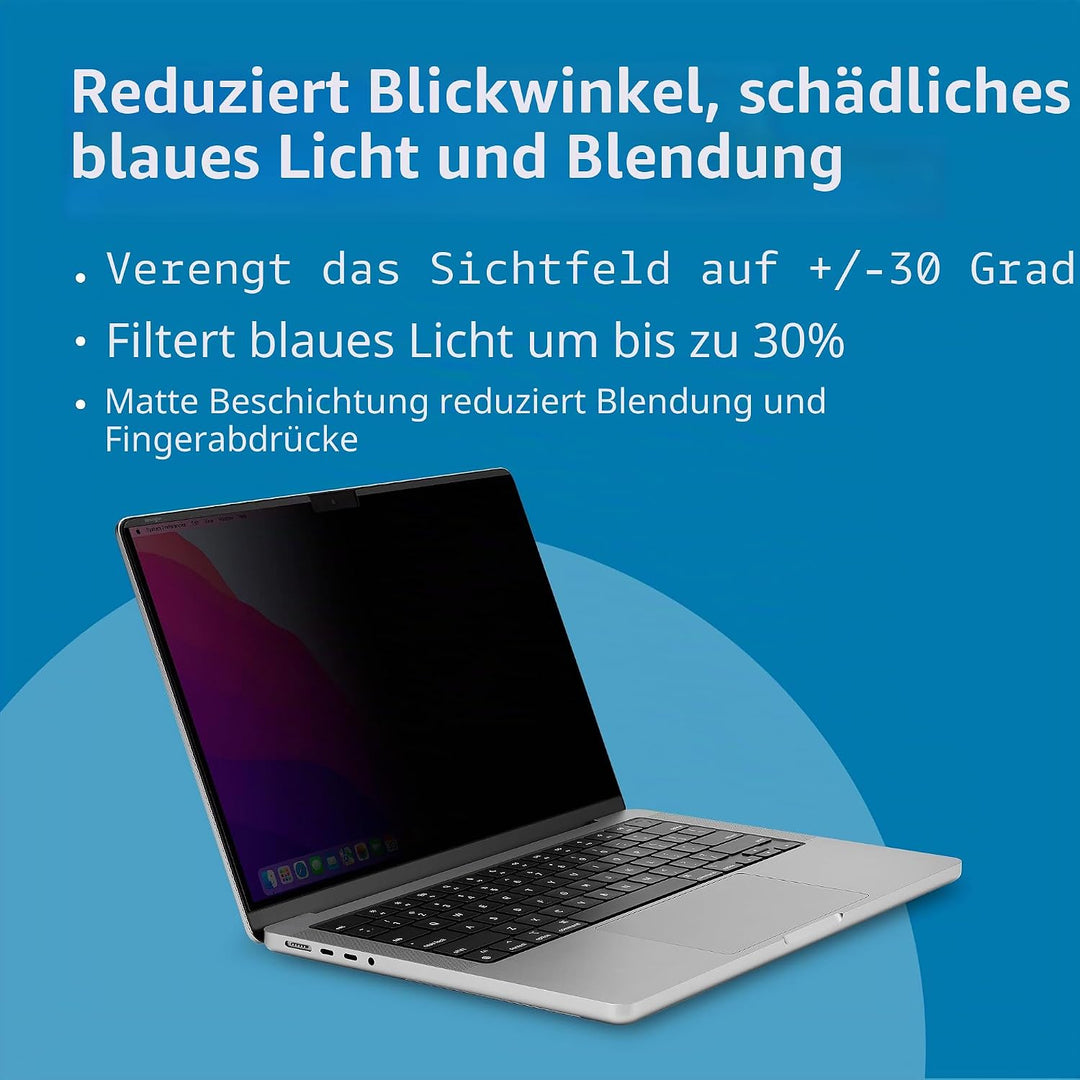 Kensington MP14 MacBook Magnetischer Sichtschutz für 35,6 cm (14 Zoll) MacBook Pro Moderne 14" MacBo