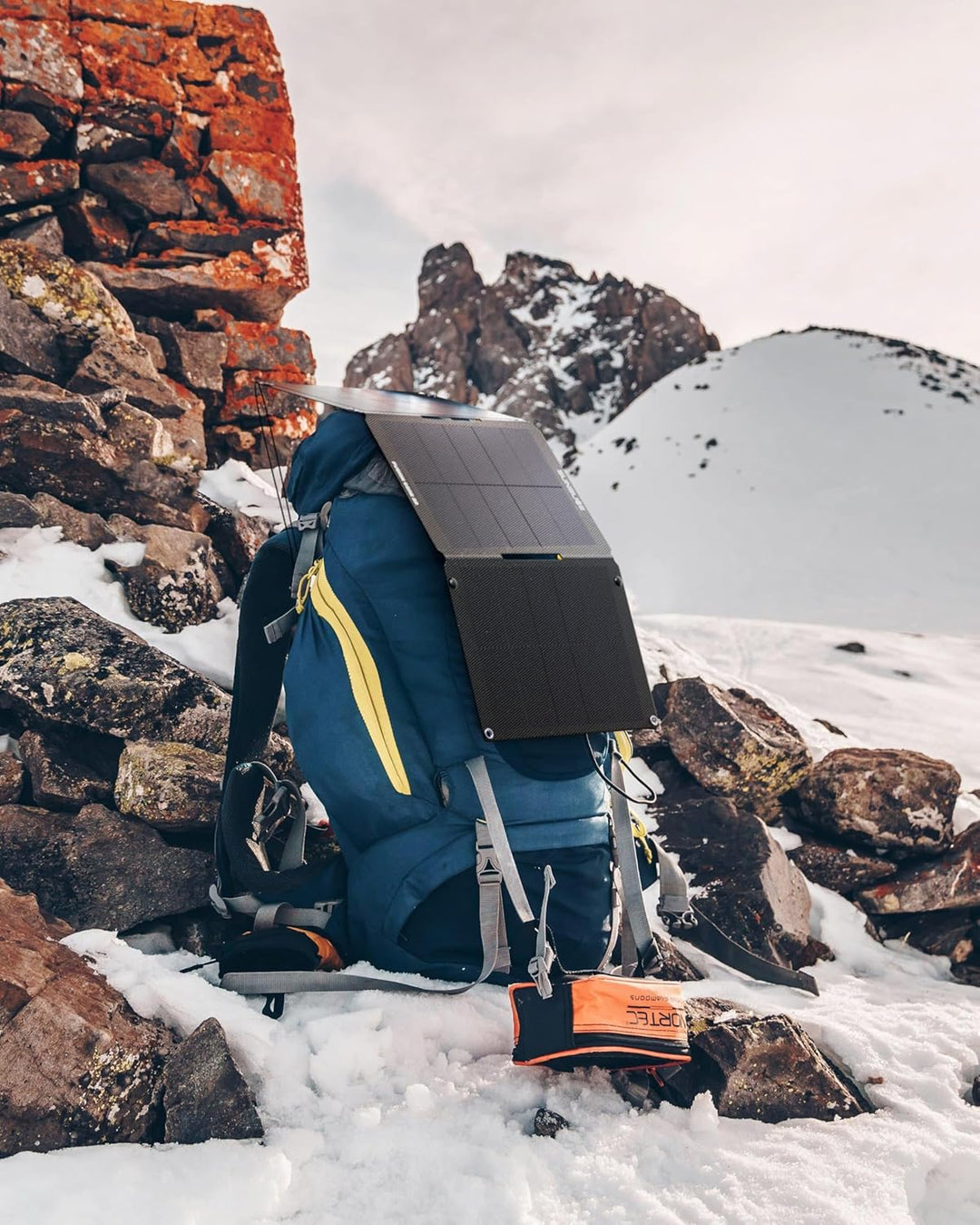 Solar Ladegerät Outdoor 22W – Hochleistungs faltbares Solarpanel mit USB-A, USB-C & DC5521 – Tragbar