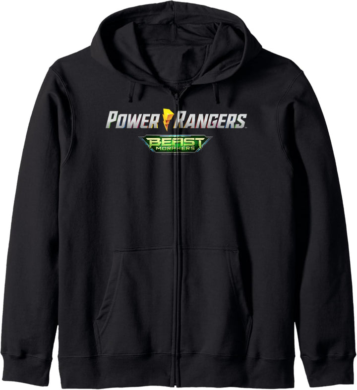 Power Rangers Let's Do This Geometric Group Shot Logo Kapuzenjacke