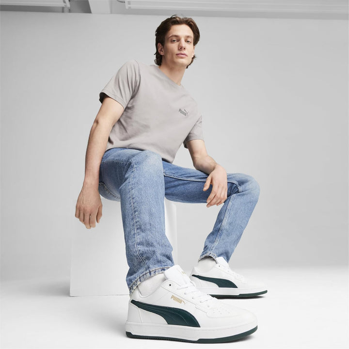 PUMA Herren Caven 2.0 Sneaker 36 EU Puma White Dark Myrtle Puma Gold, 36 EU Puma White Dark Myrtle P