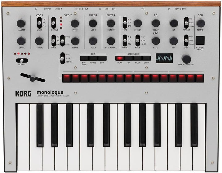Korg Monologue SV Synthetisator Analog 25 Tasten