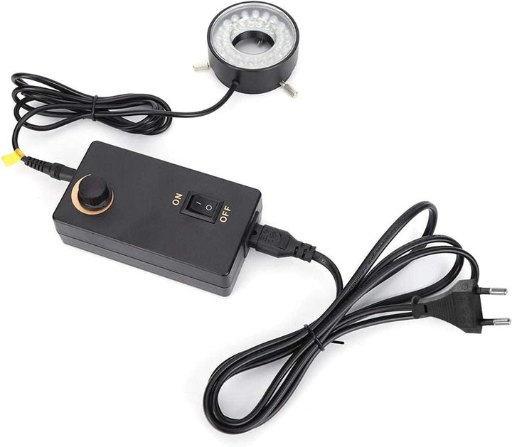 LED Mikroskop Ringlicht, Fydun Mikroskop Kamera Lampe LED Helligkeit Einstellbare Lichtquelle Beleuc