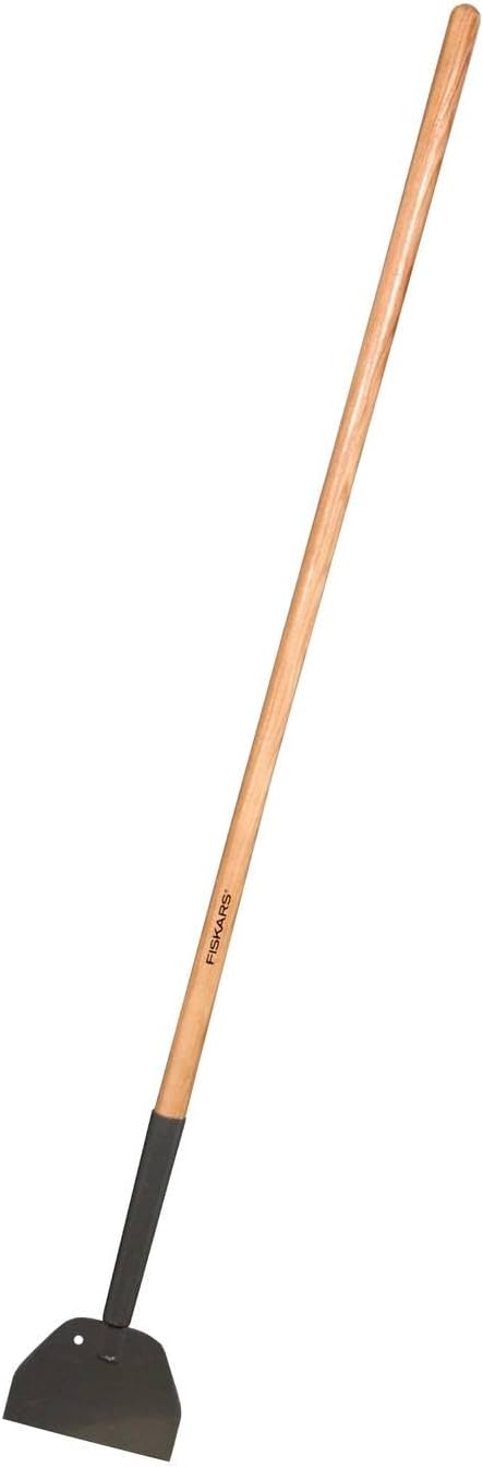 Fiskars Eisstösser, Blattbreite 17,5 cm, Borstahl-Blatt/Holz-Stiel, Schwarz, 1001639