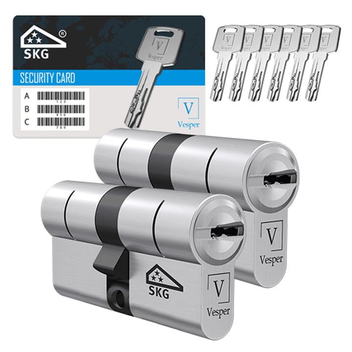 Vesper Extreme SKG3*** - Schliesszylinder gleichschliessend konfigurierbar - 1–4 Zylinder individuel